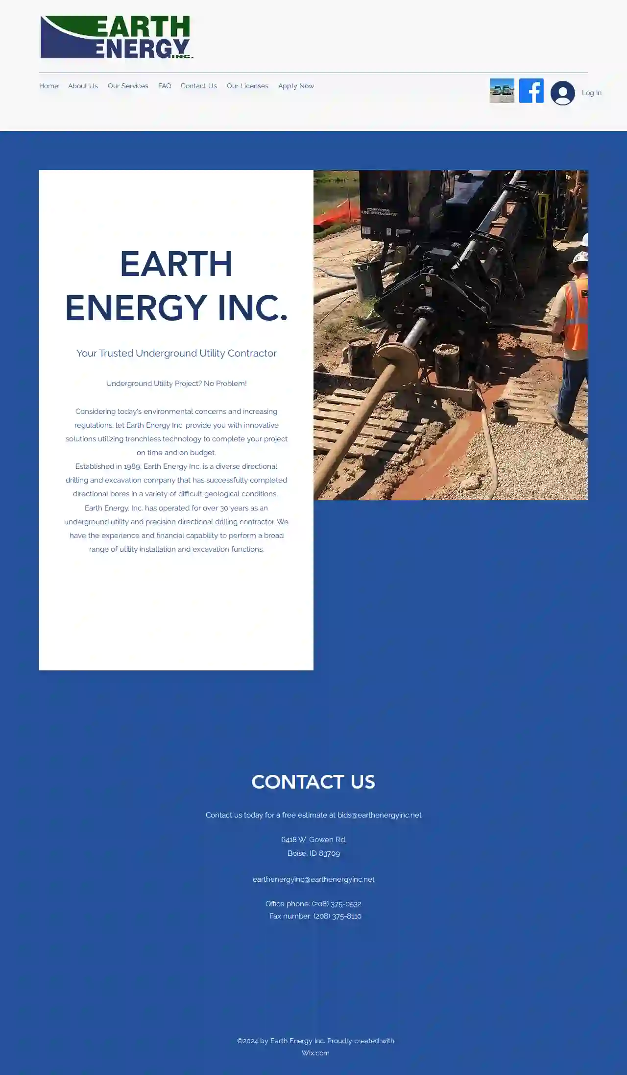 Earth Energy Inc.