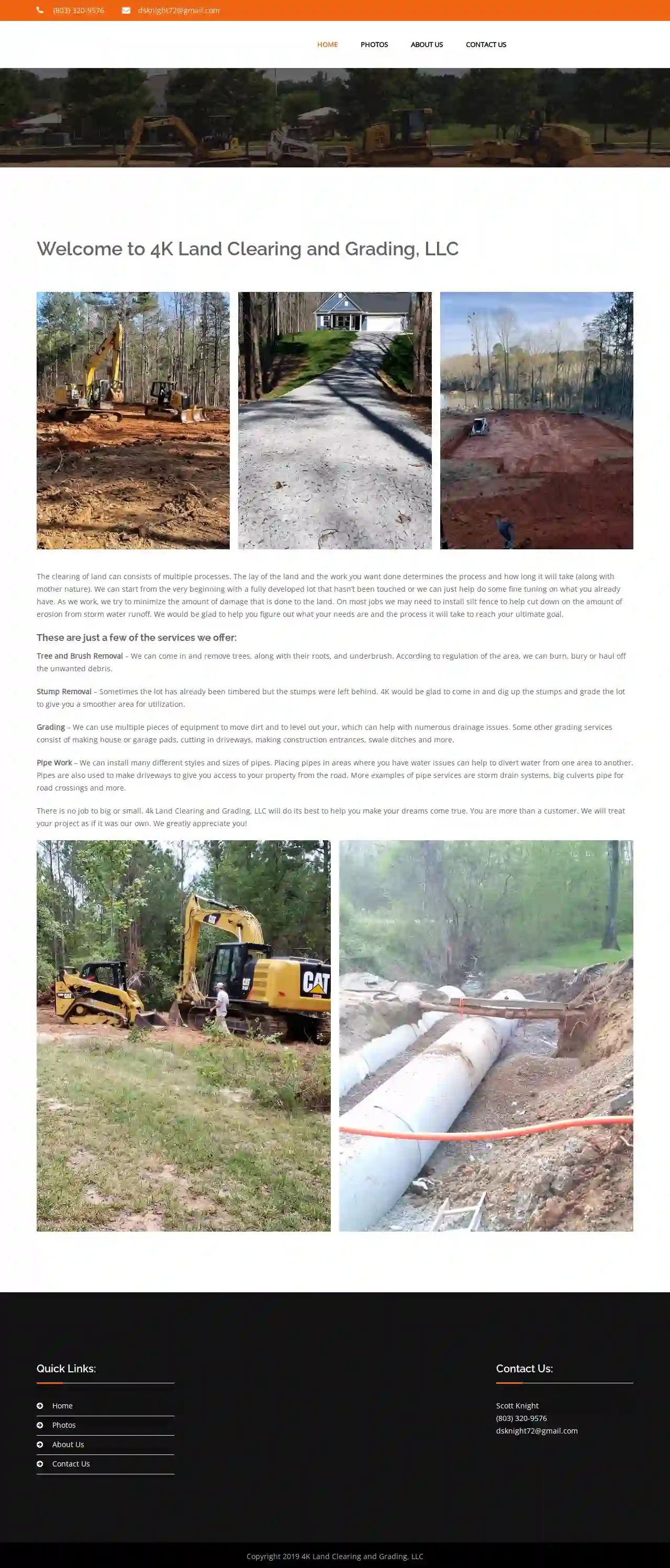 4K Land Clearing and Grading, LLC