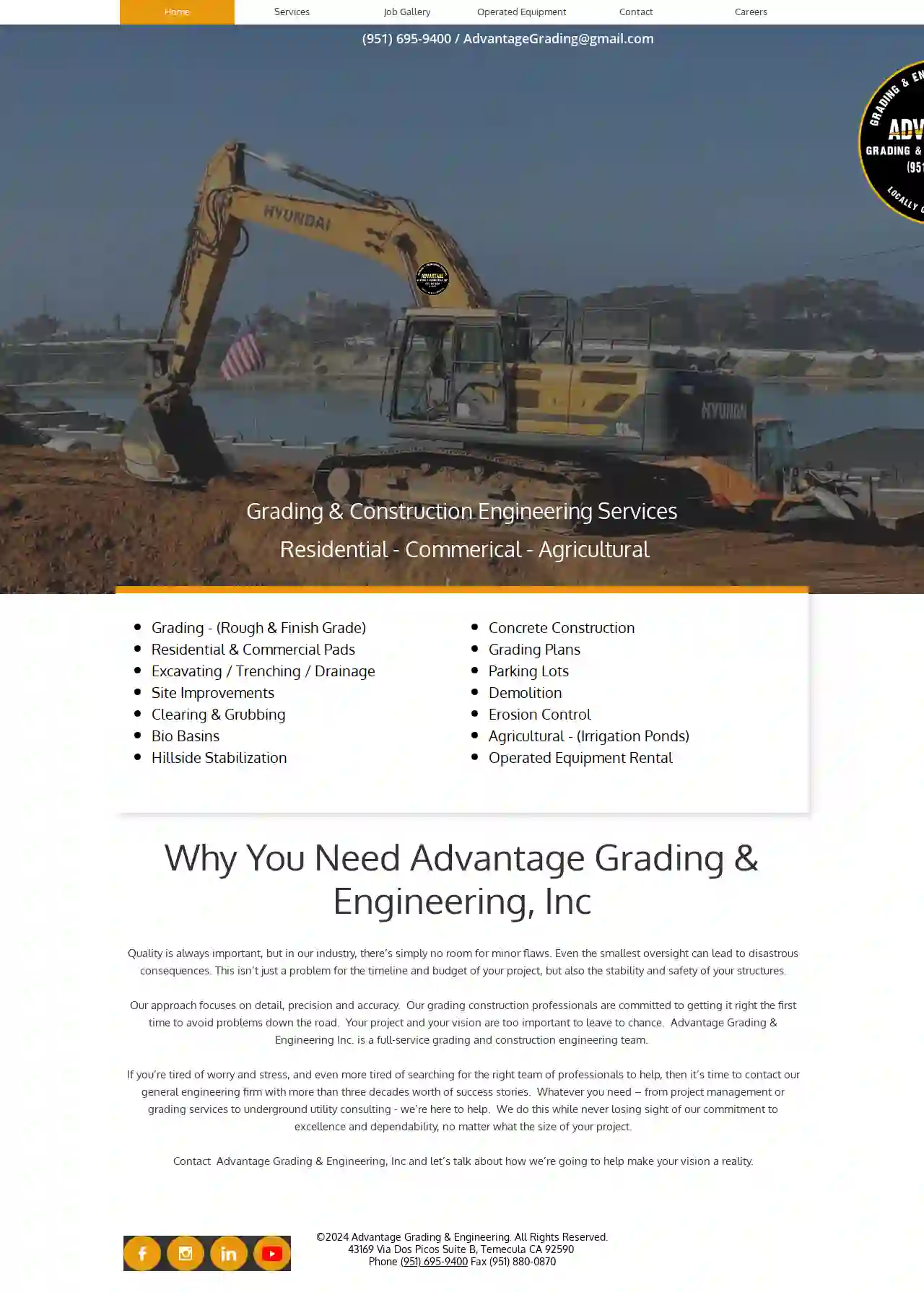 Advantage Grading & Engineering, Inc.