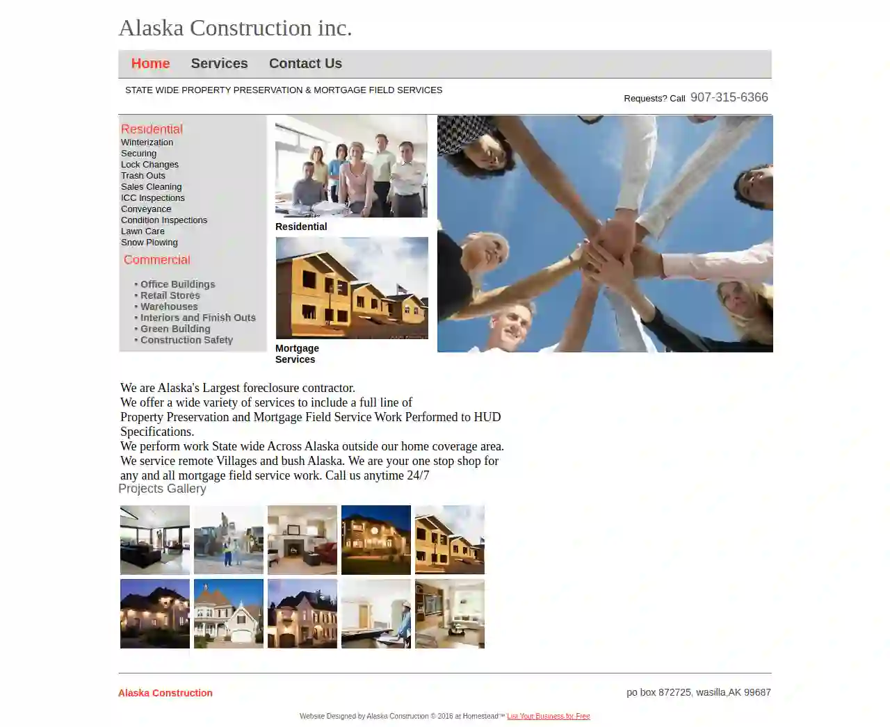 ALASKA CONSTRUCTION INC