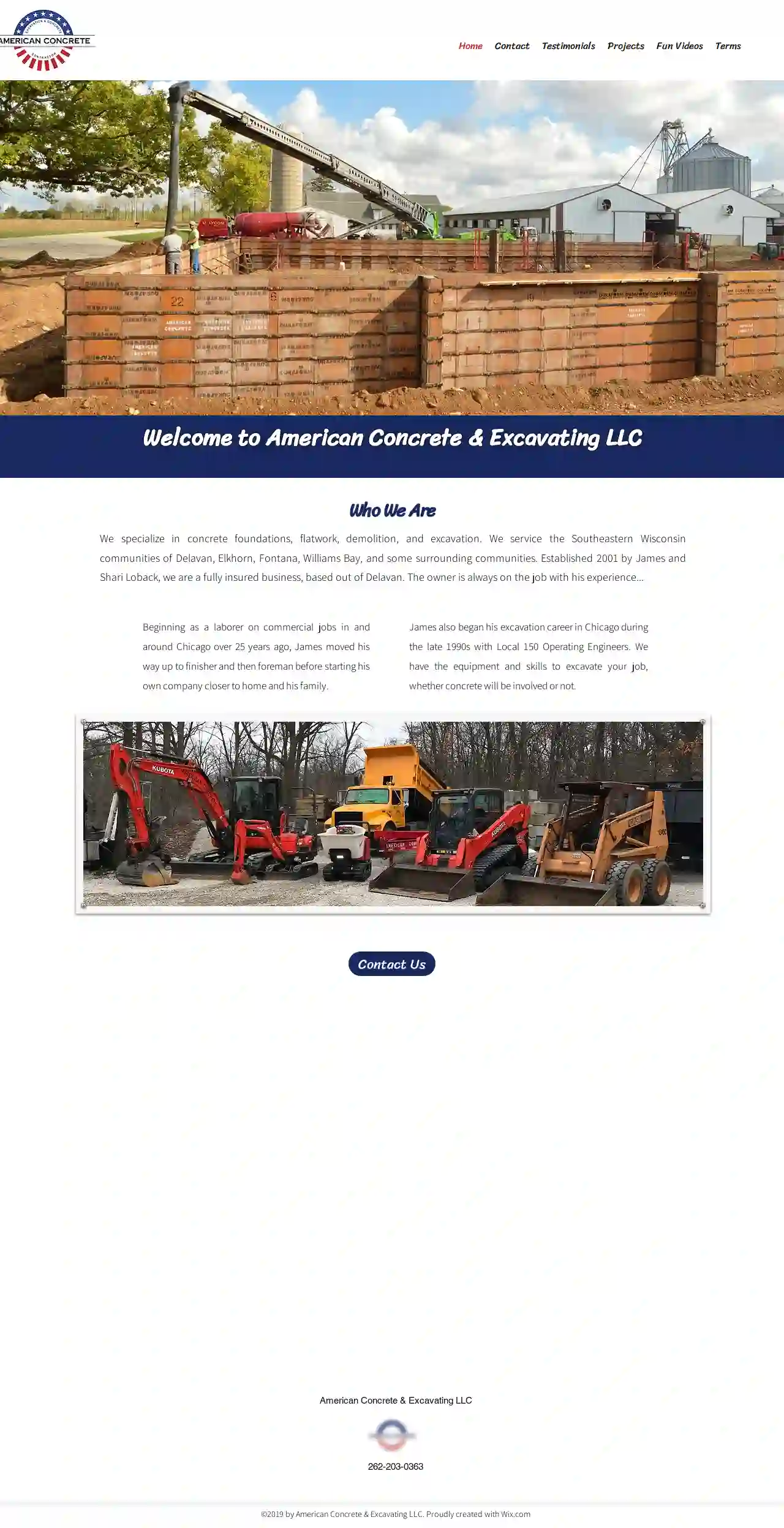 American Concrete & Excavating LLC