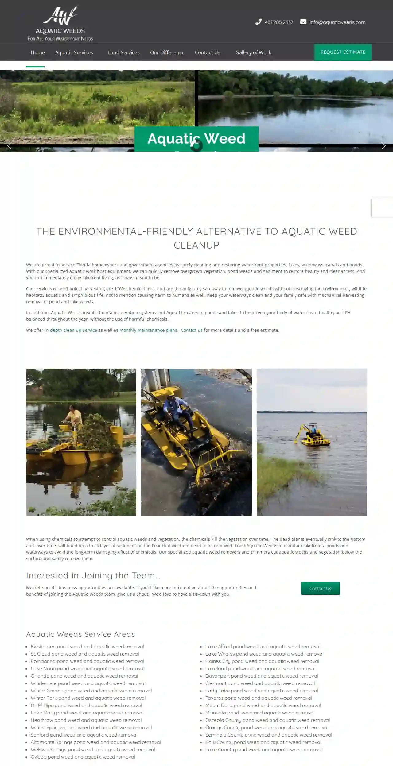 Aquatic Weeds Inc.