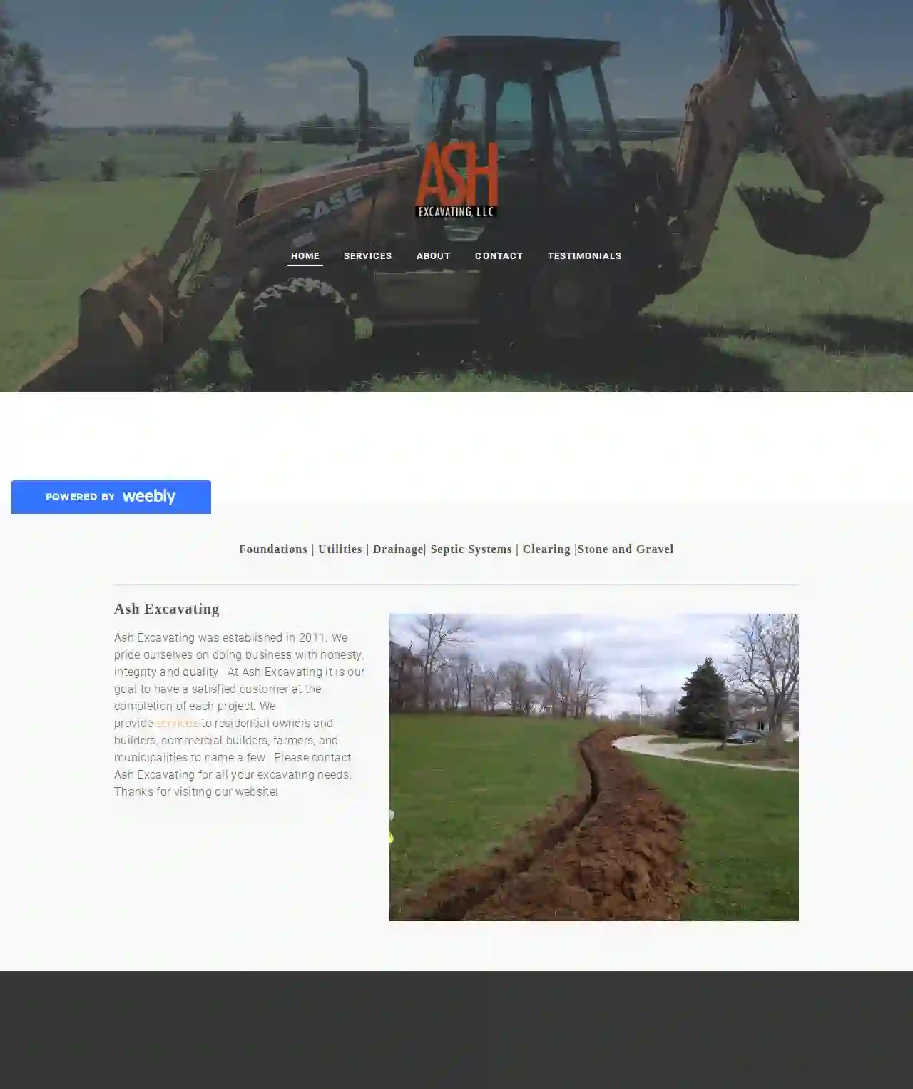 Ash Excavating LLC