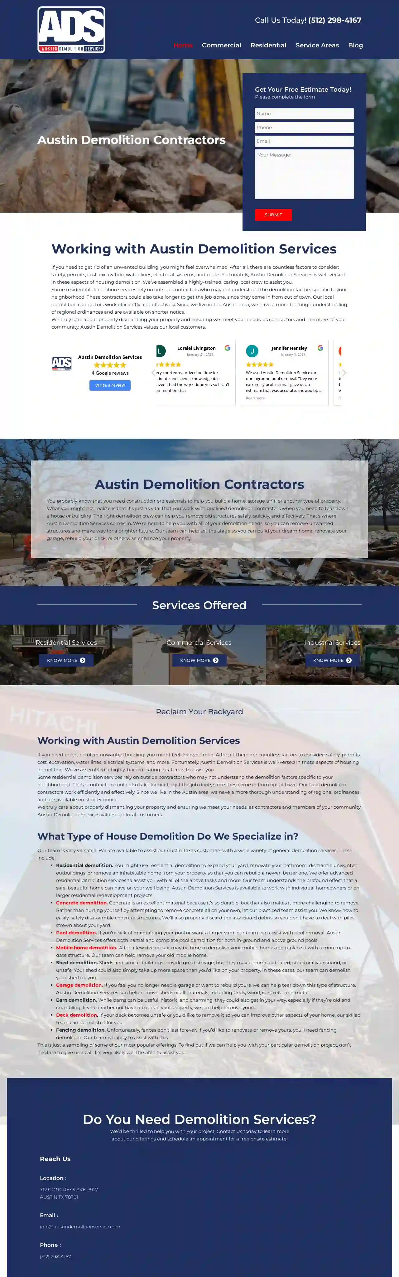 Austin Demolition Services