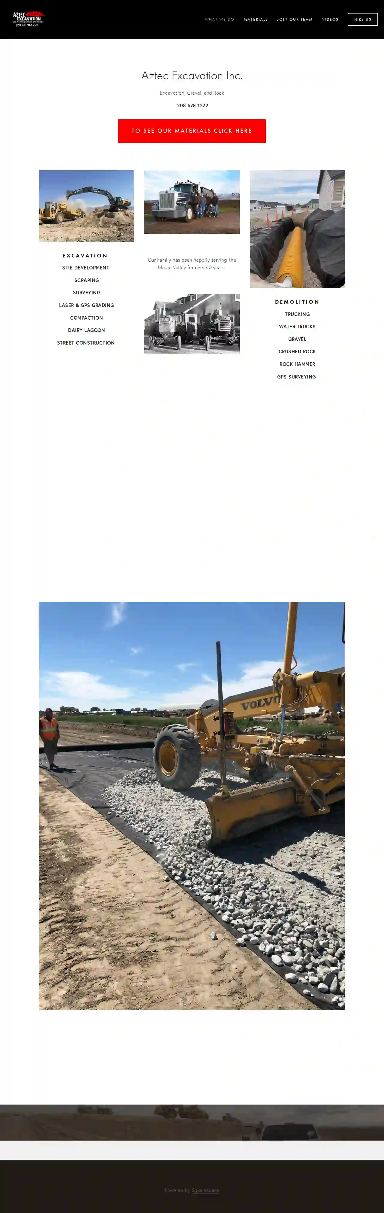 Aztec Gravel and Excavation Inc.