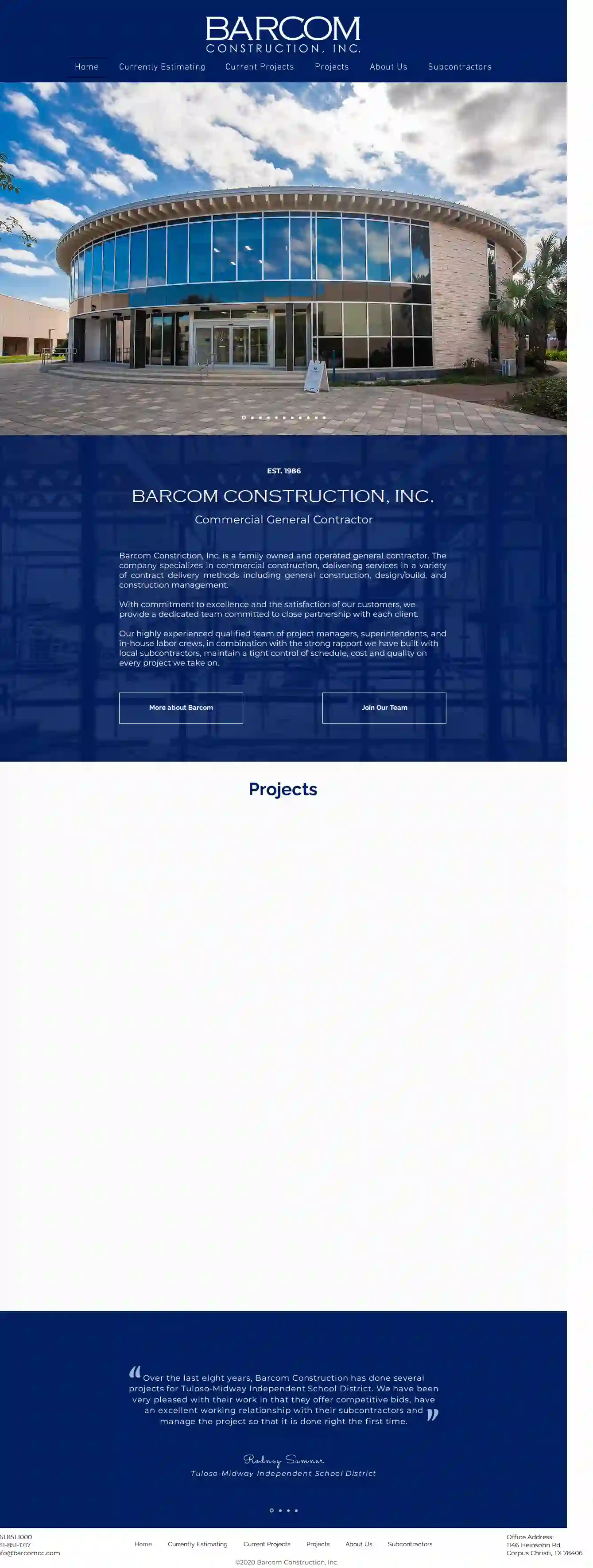 Barcom Construction, Inc.