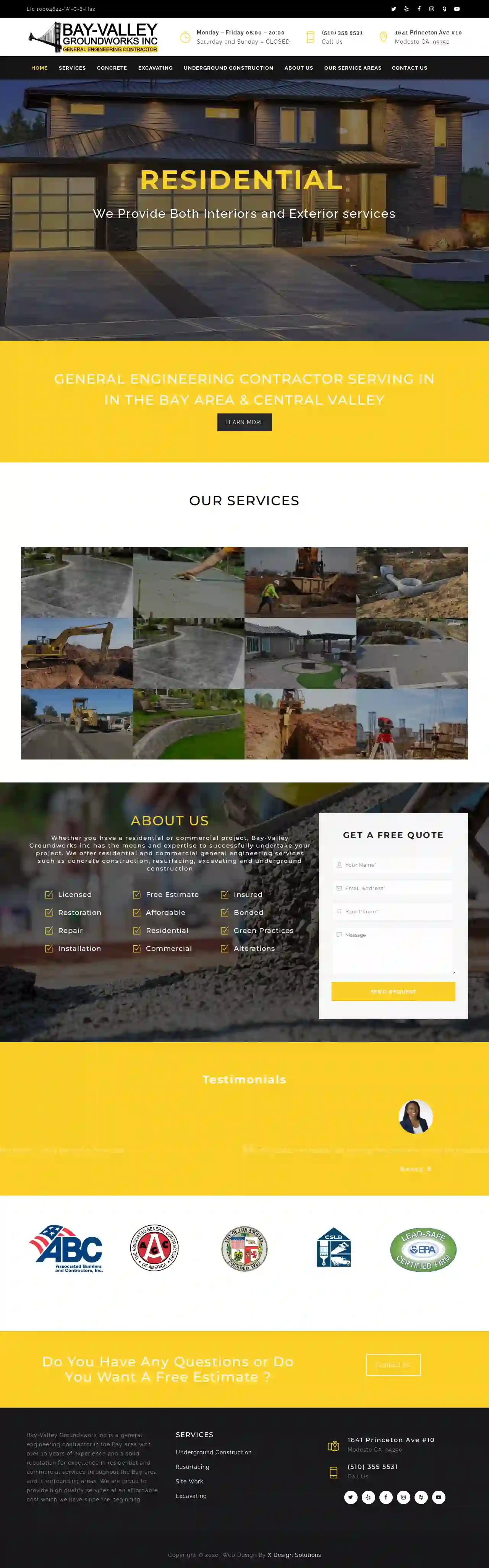 BAY VALLEY GROUNDWORKS INC.