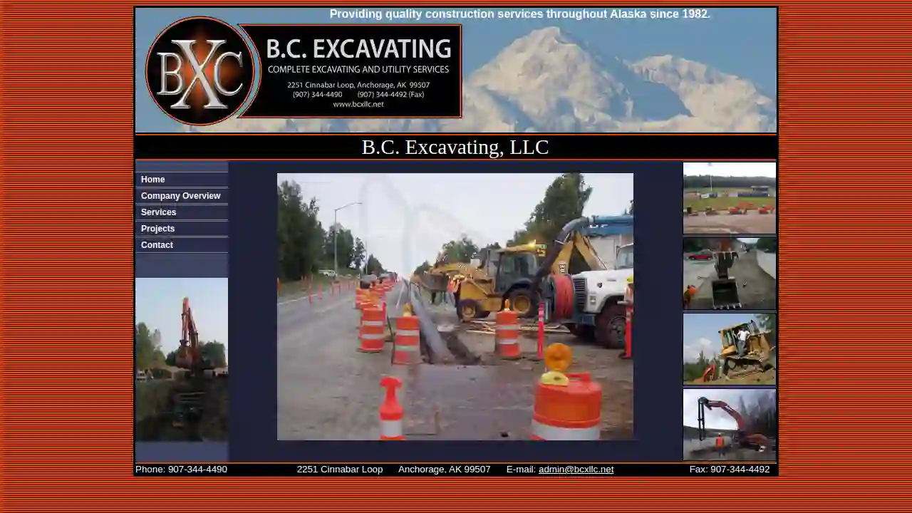 B C Excavating Inc