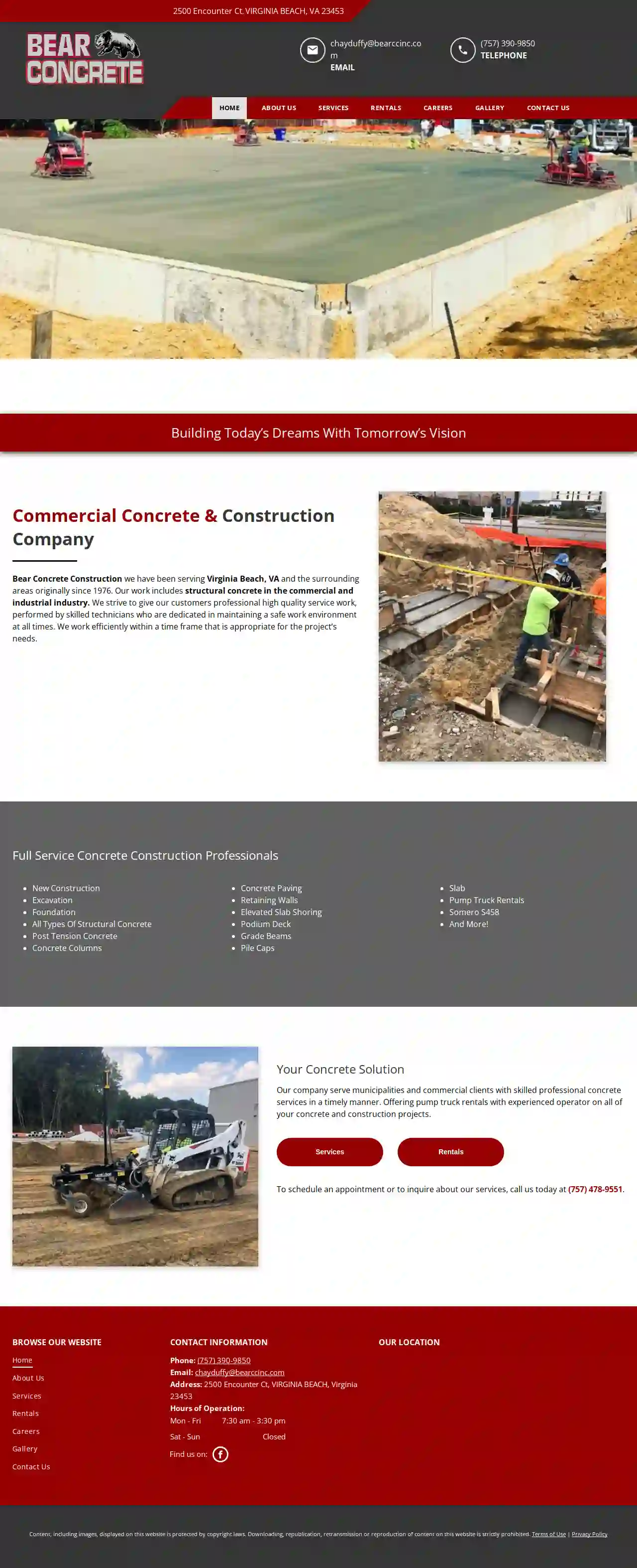 Bear Concrete & Construction INC