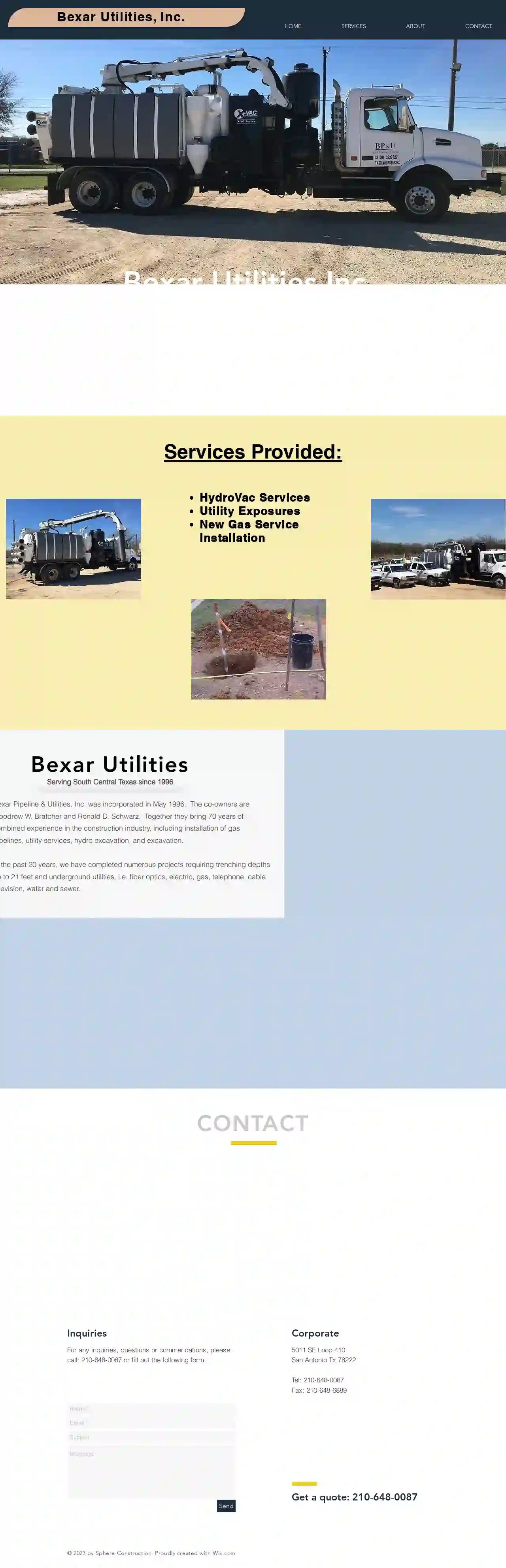 Bexar Pipeline & Utilities