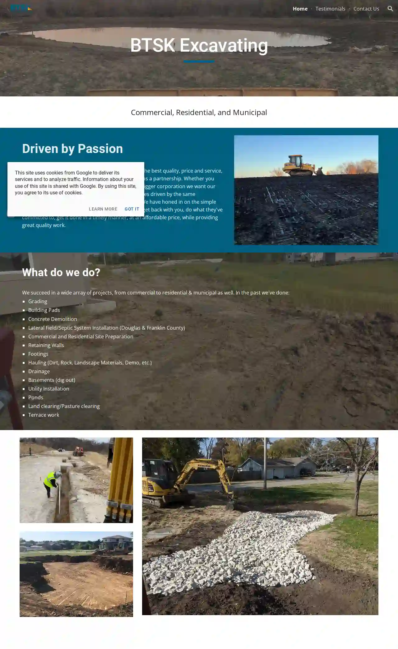 BTSK EXCAVATING, LLC