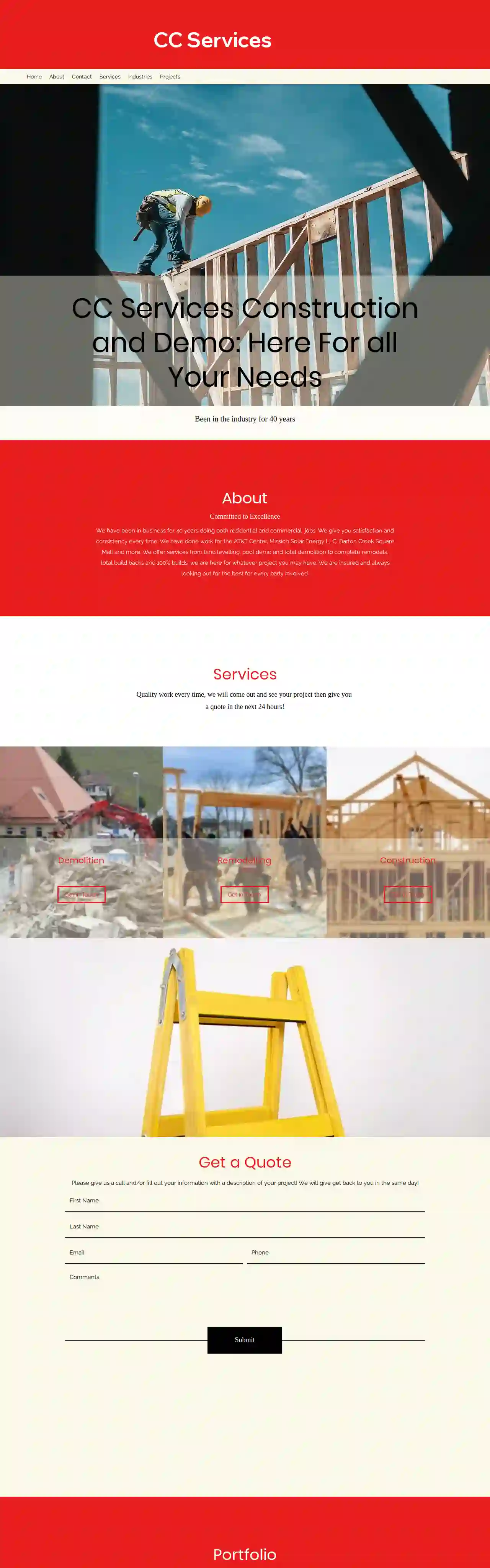 CC Services and Demolition