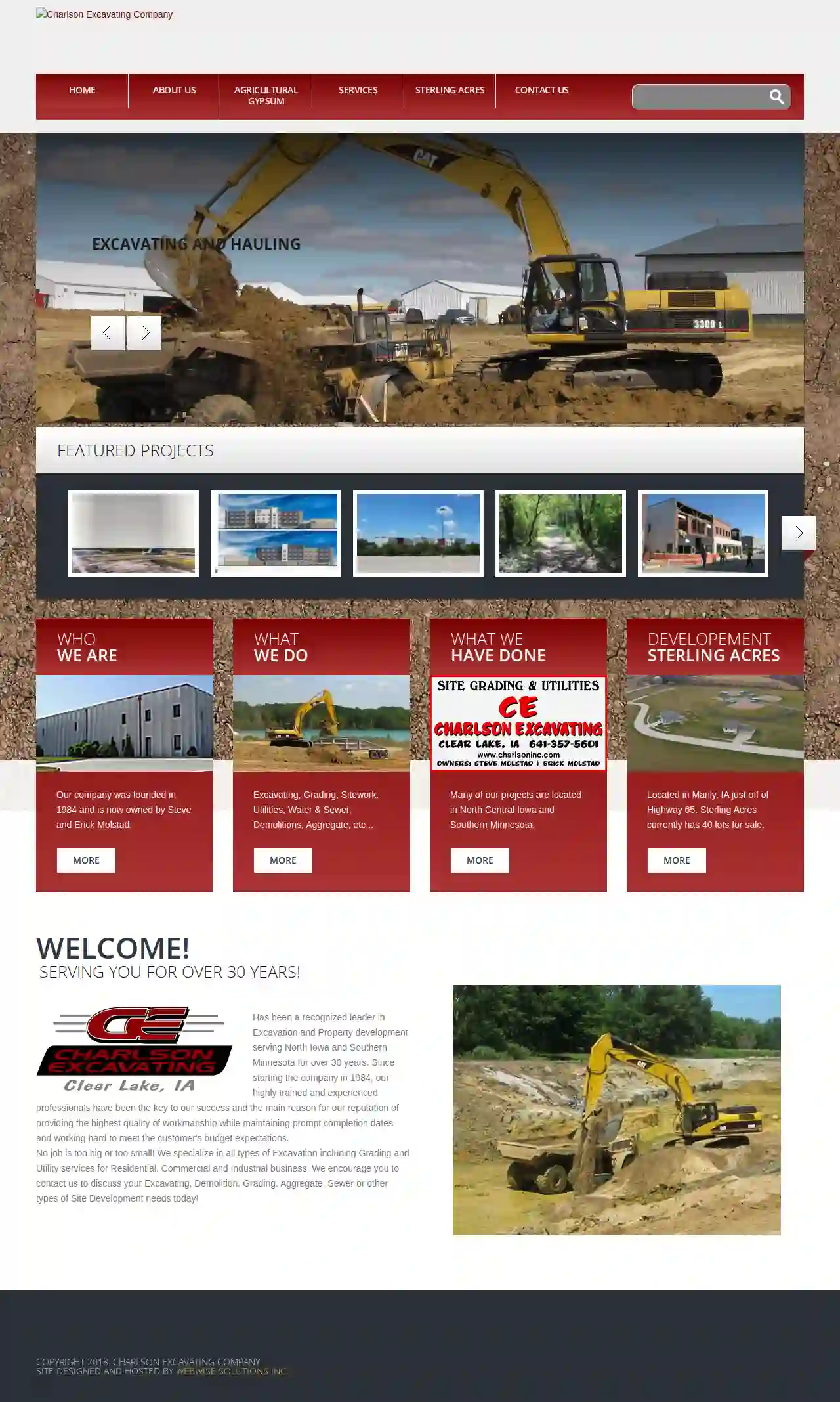 Charlson Excavating Co Inc