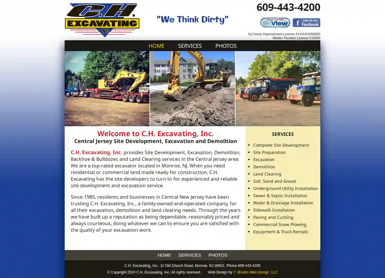 C H Excavating Contractors Inc