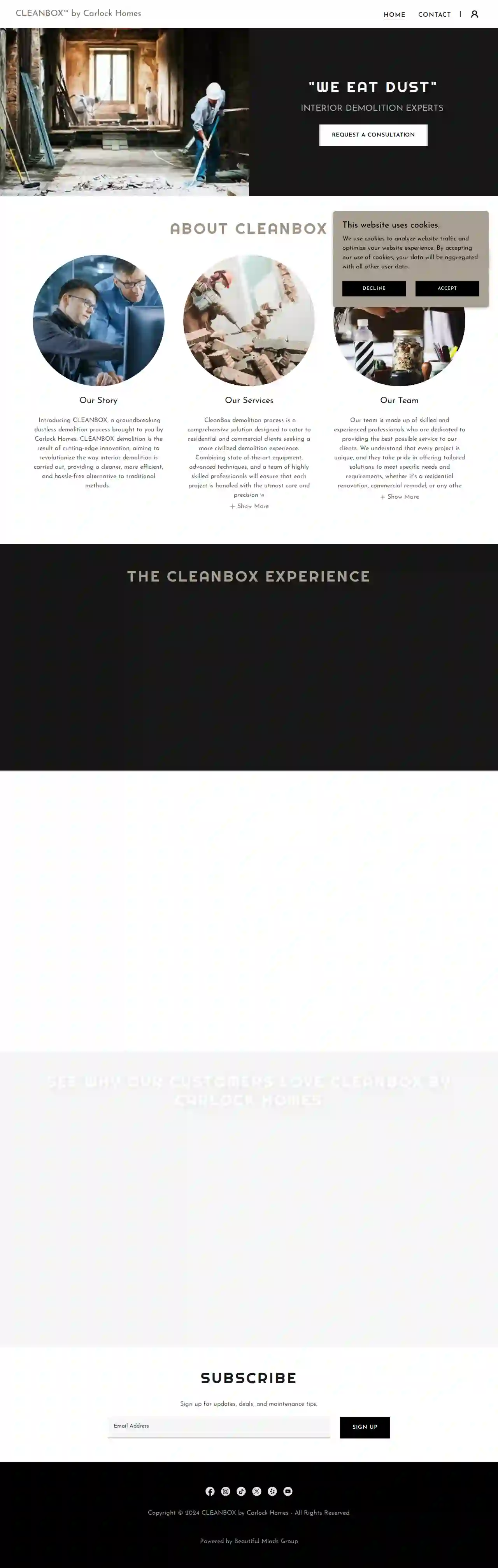 CleanBox Dustless Demo Home Remodeling & Real Estate