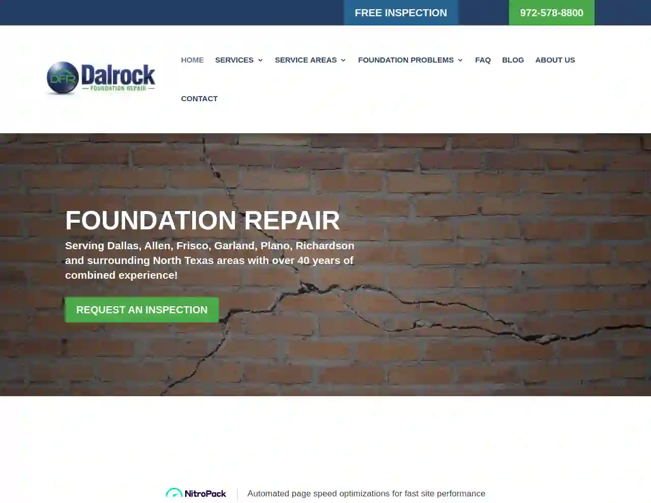 Dalrock Foundation Repair