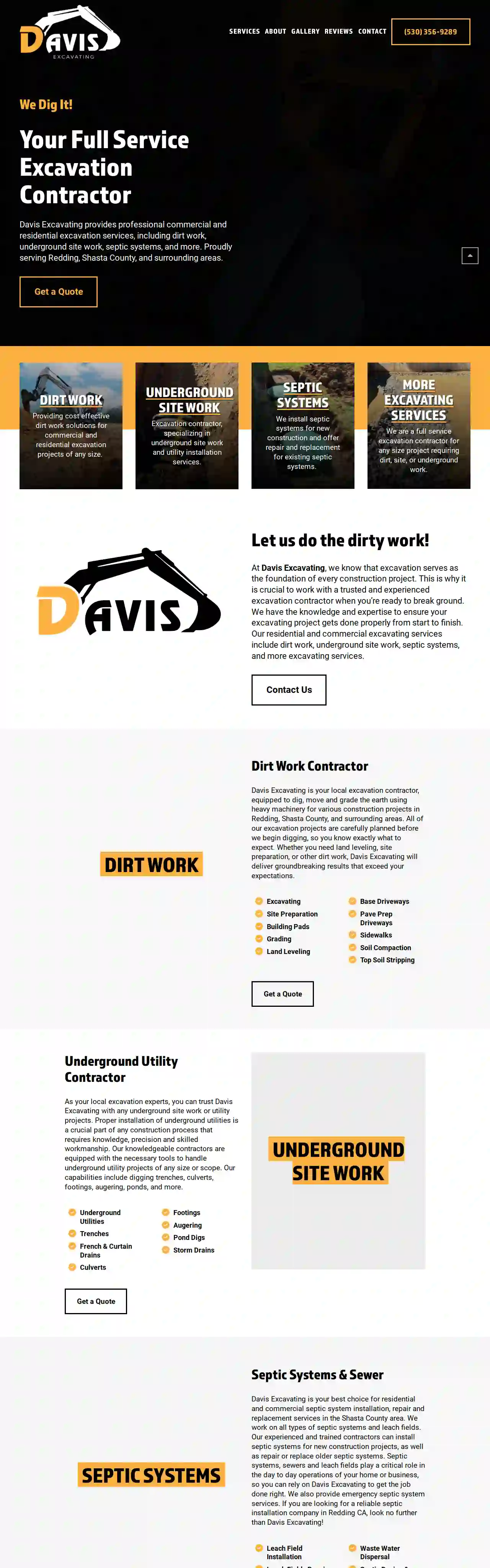 Davis Excavating