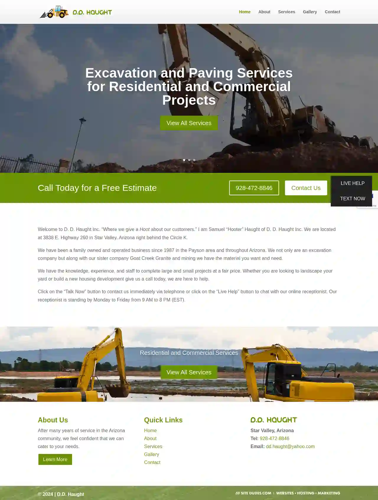 D.D. Haught Excavating, Inc.