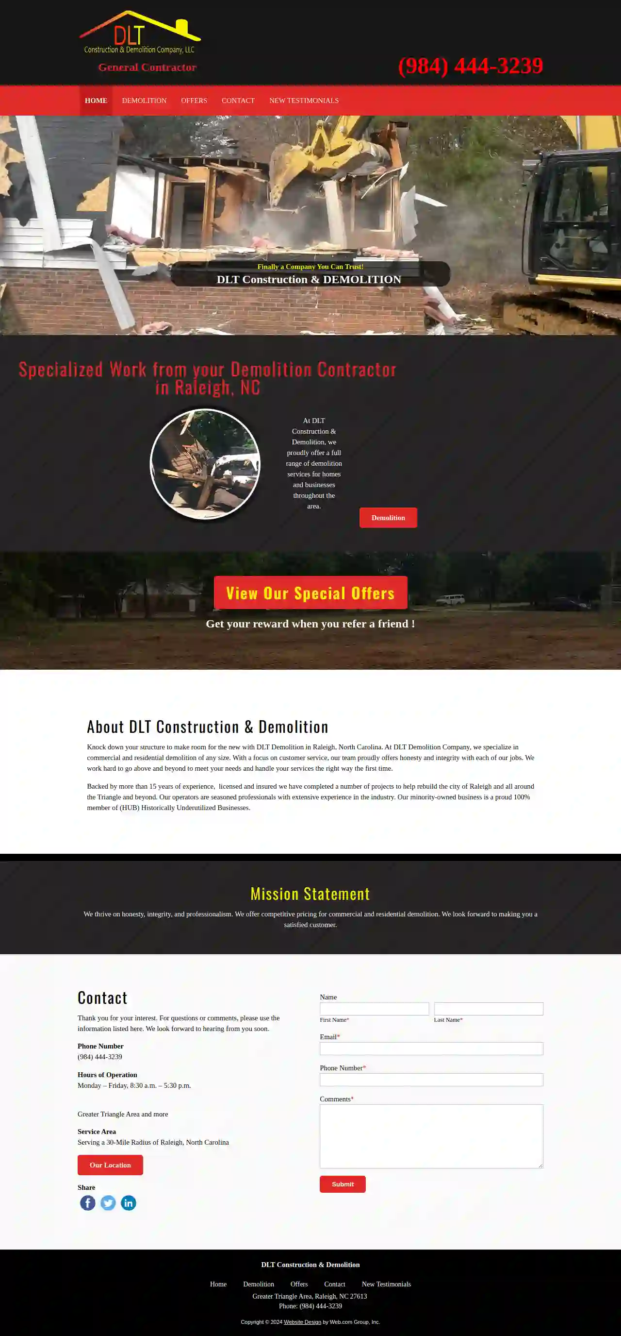 DLT Construction & Demolition