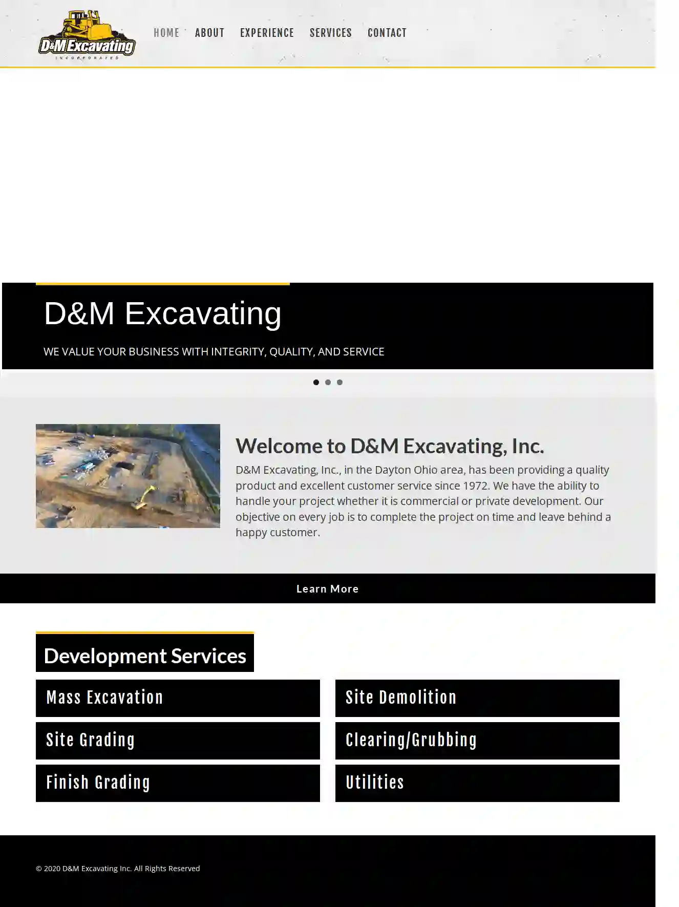 D & M Excavating Inc