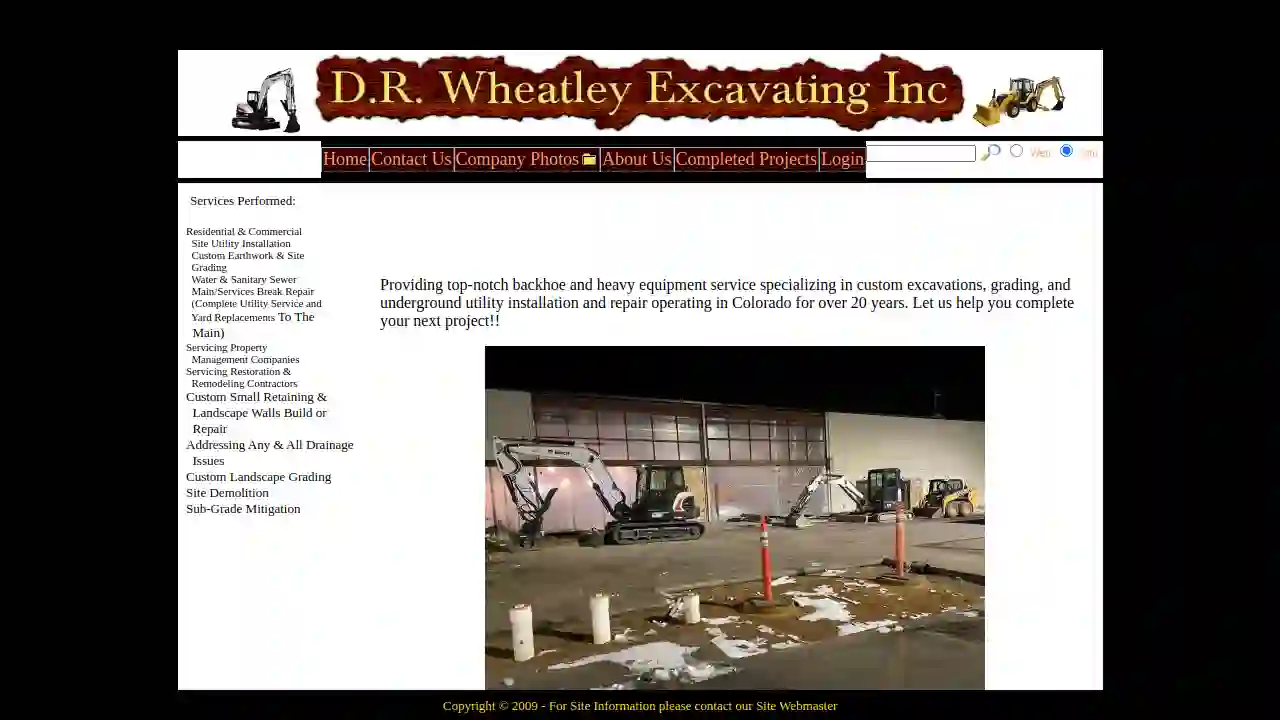 D R Wheatley Excavating Inc