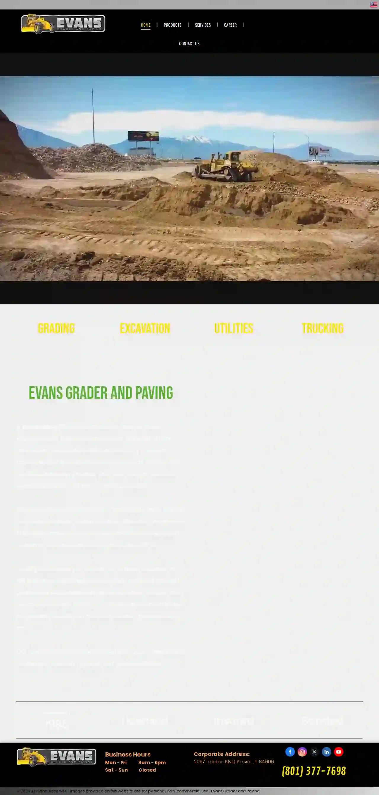 Evans Grader and Paving Construction