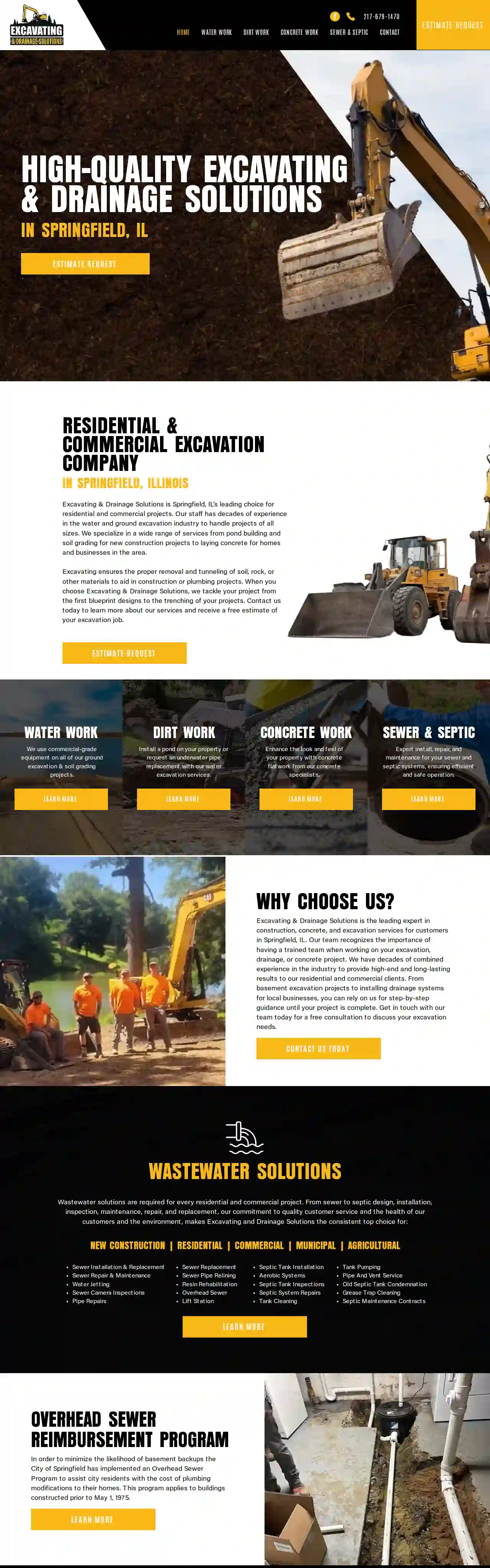 Excavating & Drainage Solutions