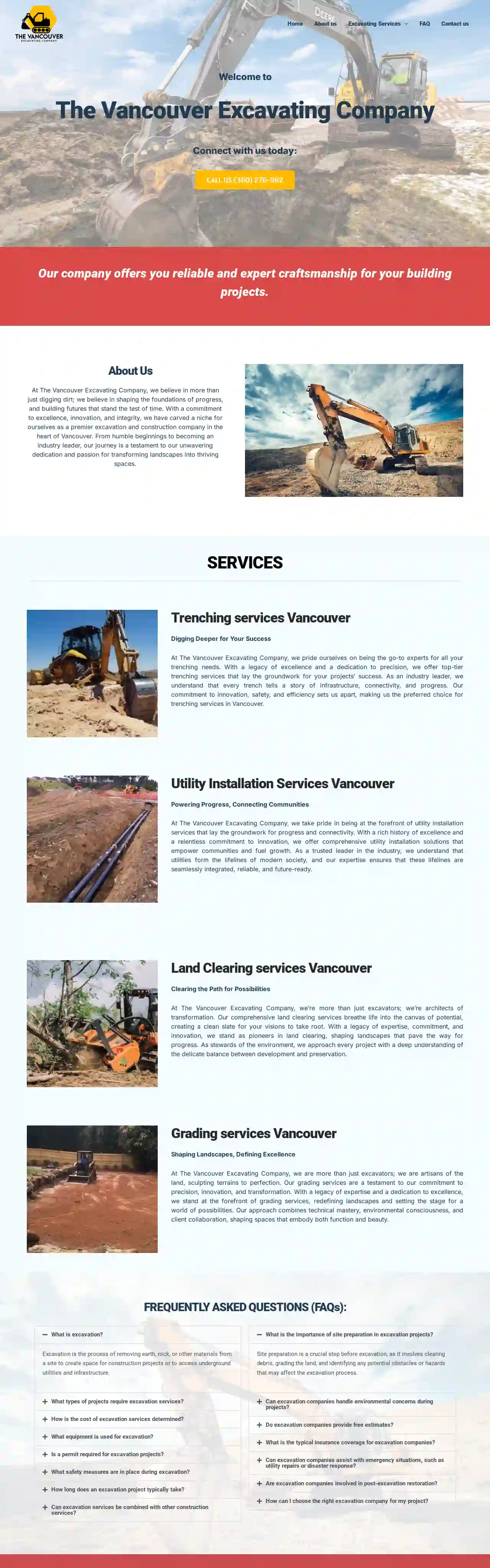 The Vancouver Excavating Company