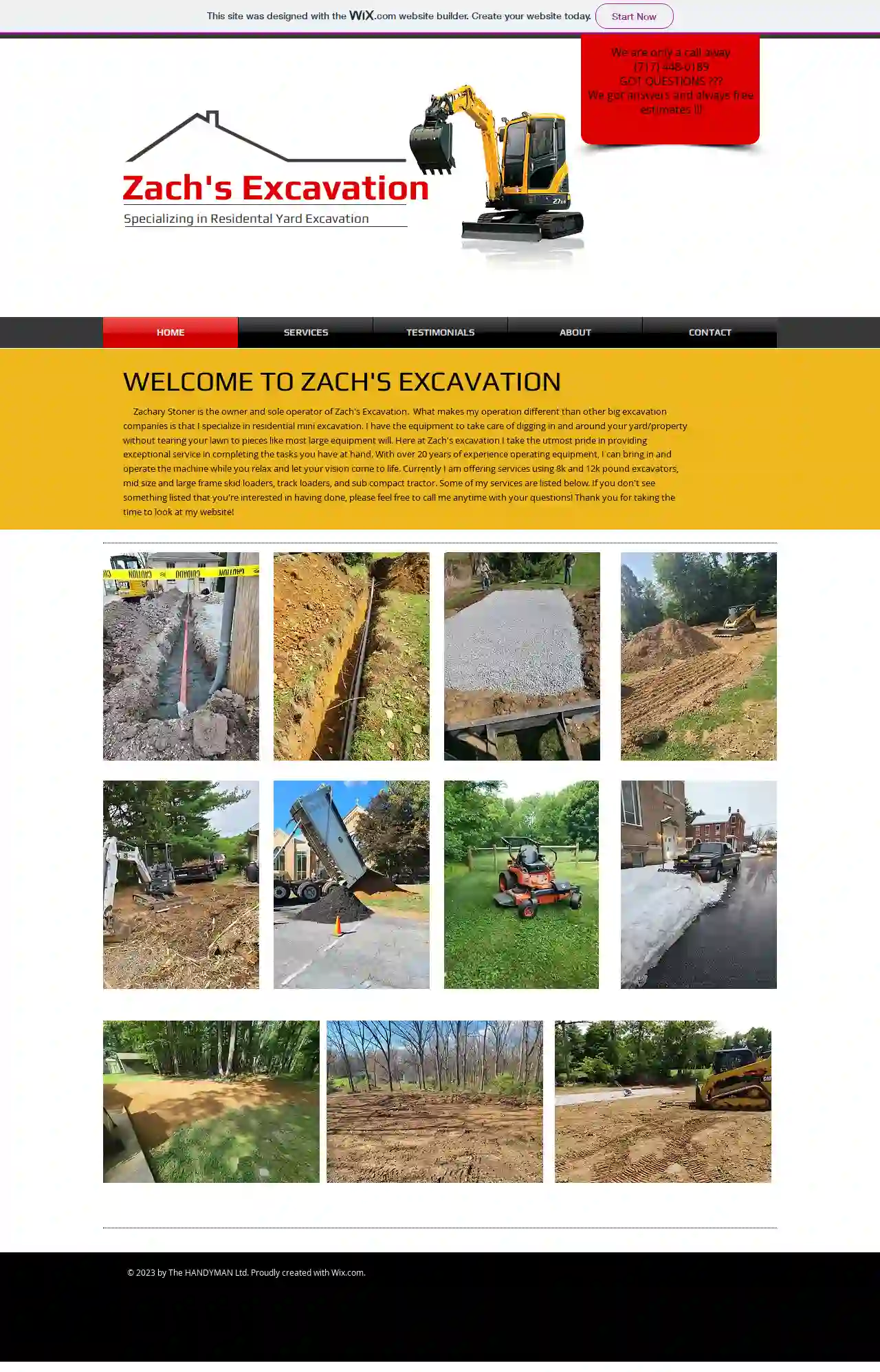 Zach's Excavation