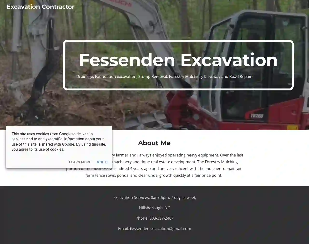 Fessenden Excavation