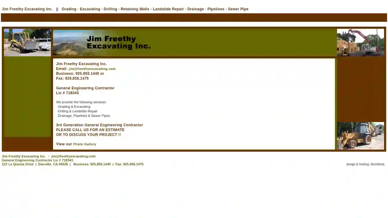 Jim Freethy Excavating