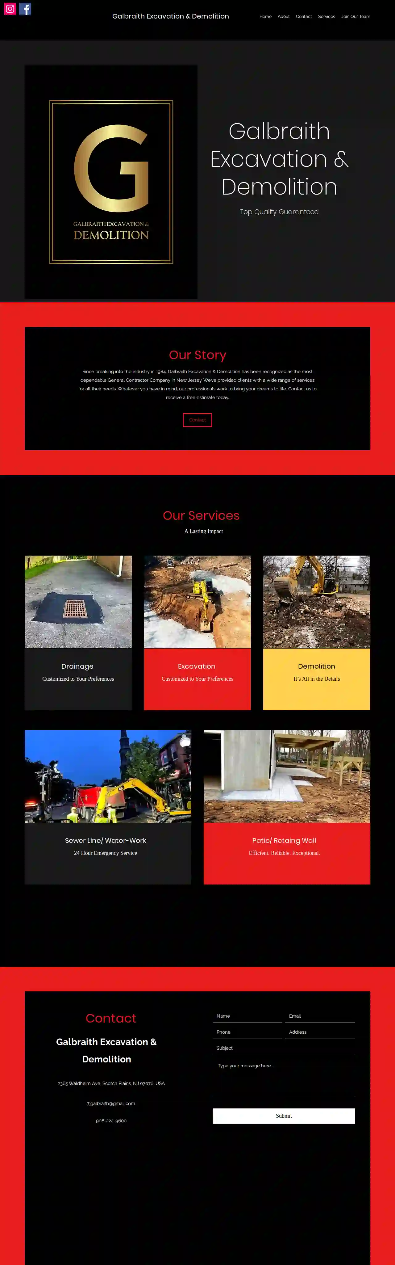 Frank Galbraith & Son Excavation and Demolition LLC