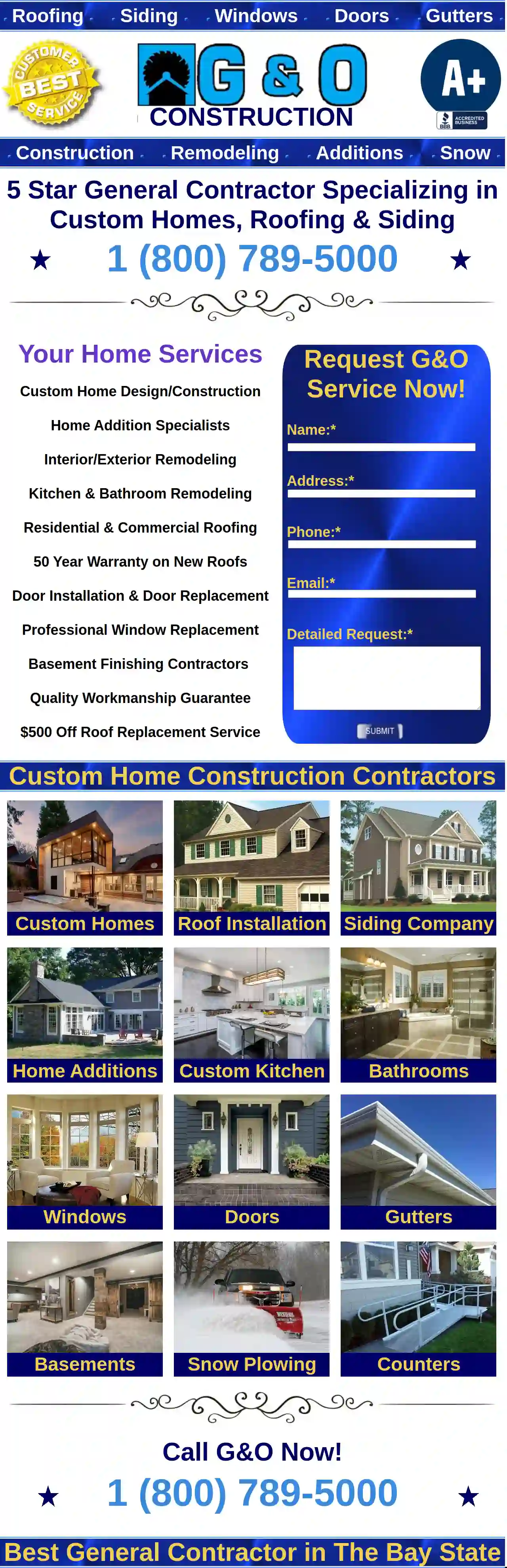 G&O Construction & Roofing