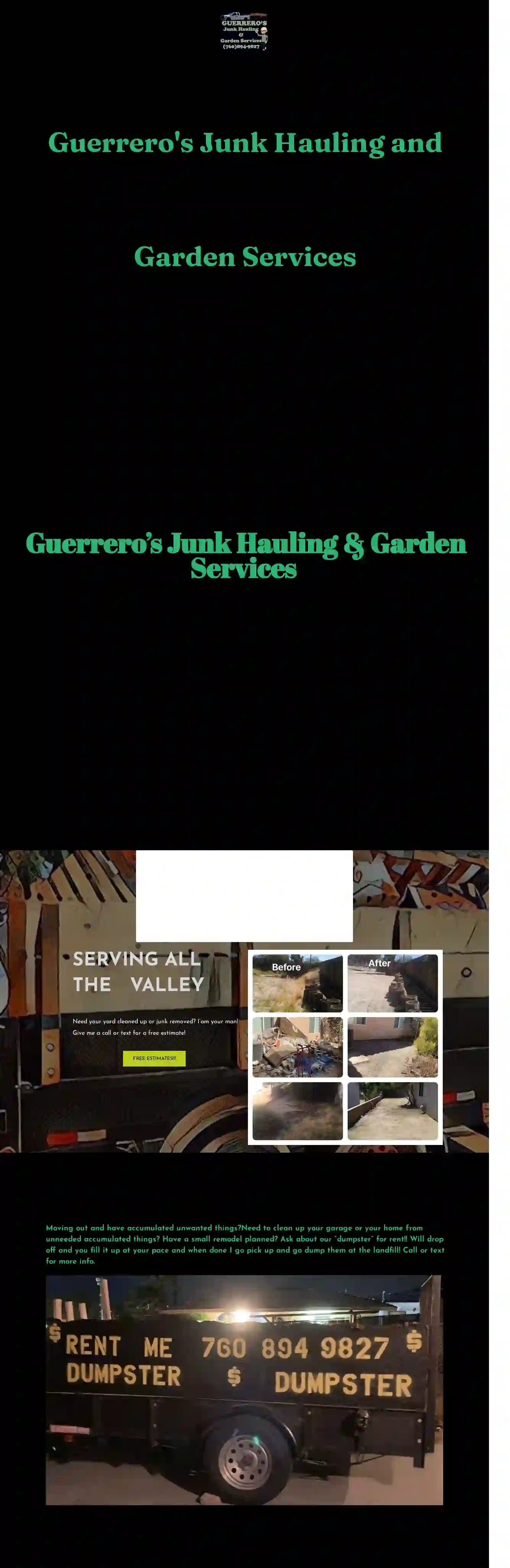 Guerreros Junk Hauling and Garden Services