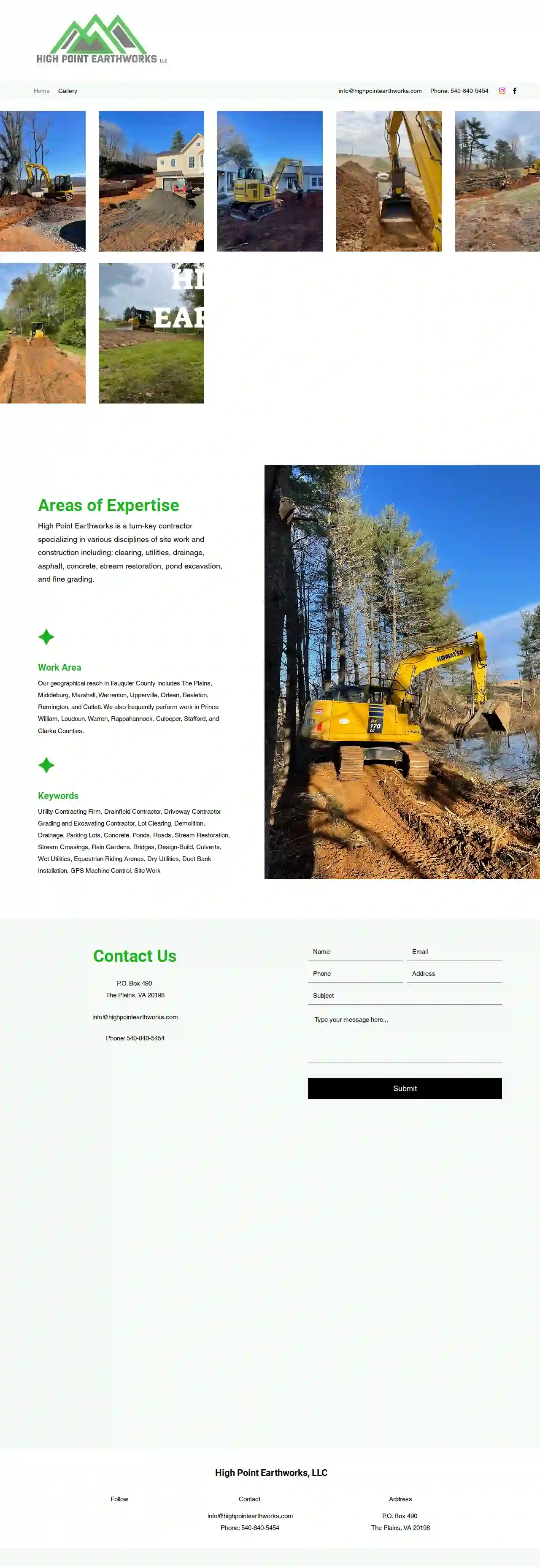 High Point Earthworks LLC