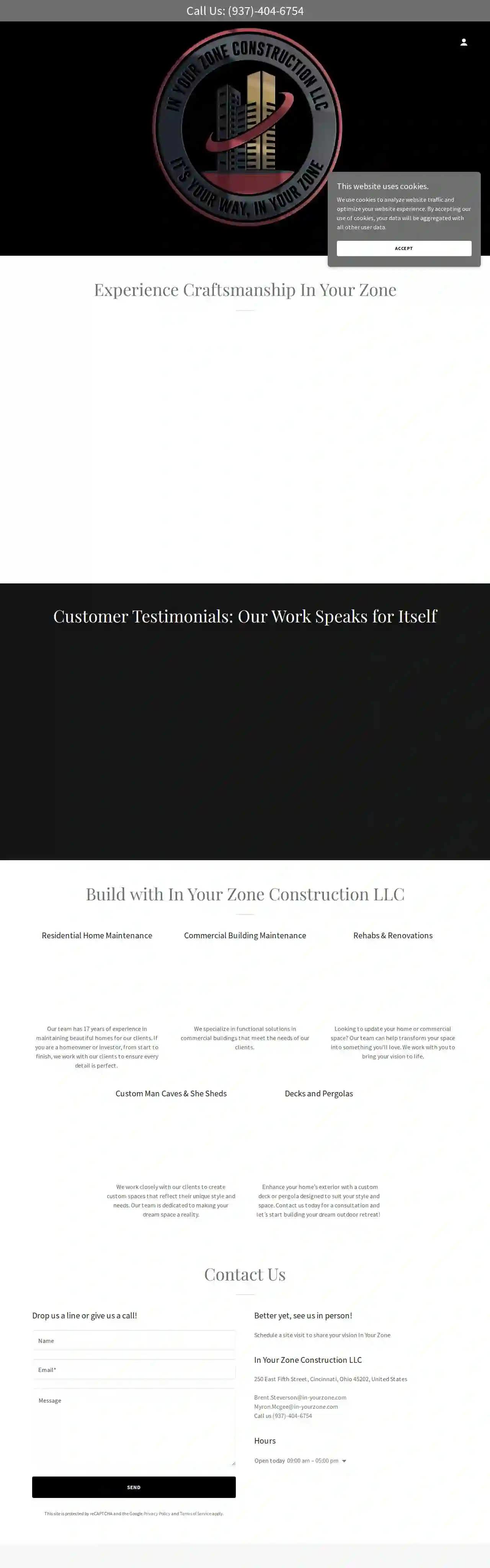 In Your Zone Construction LLC