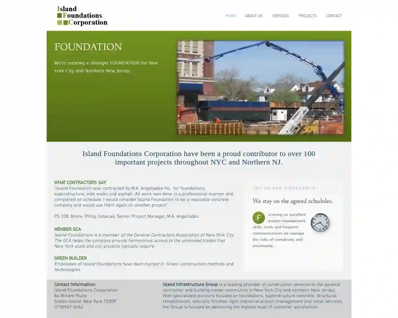 Island Foundations Corporation