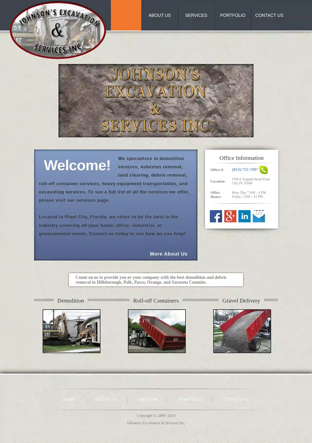 Johnson's Excavation & Services Inc