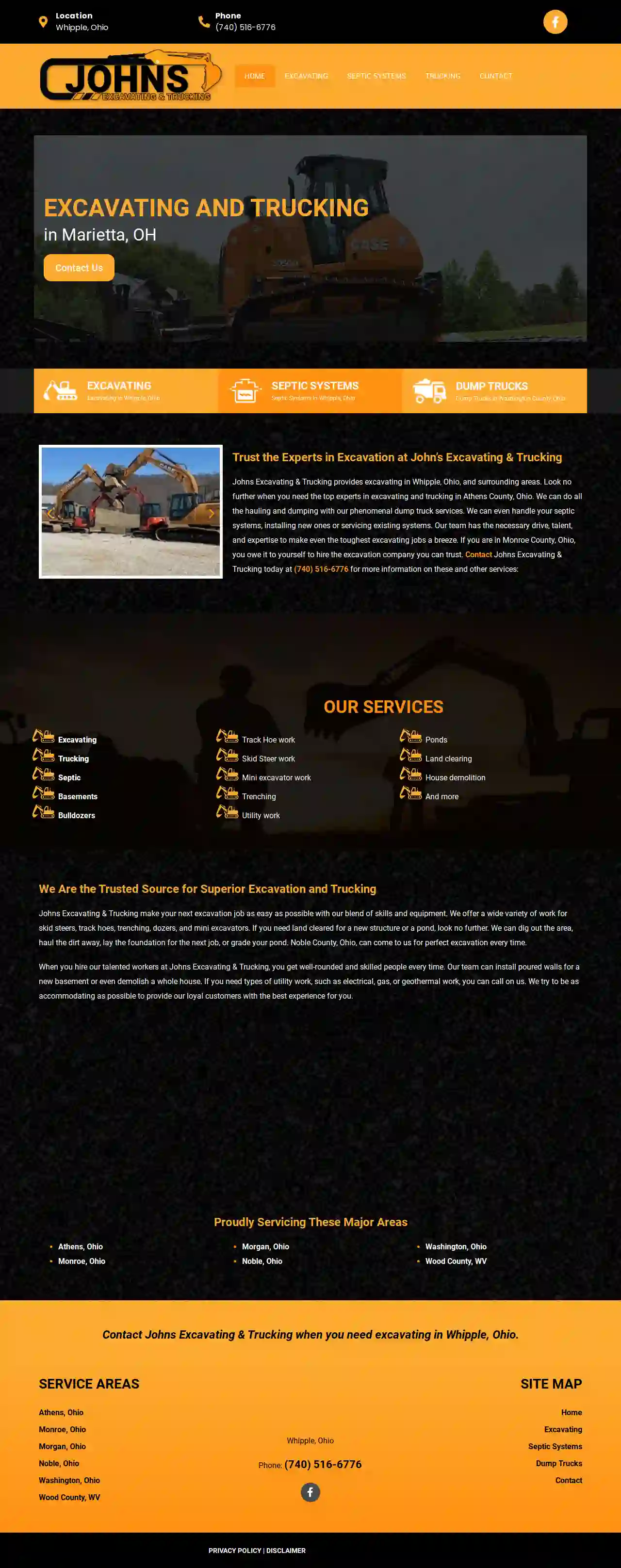 Johns Excavating & Trucking