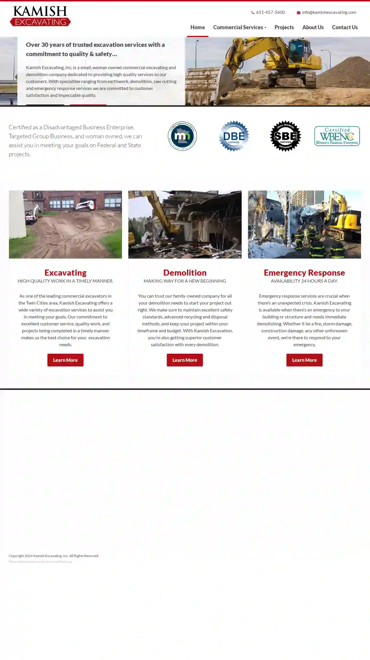 Kamish Excavating Inc