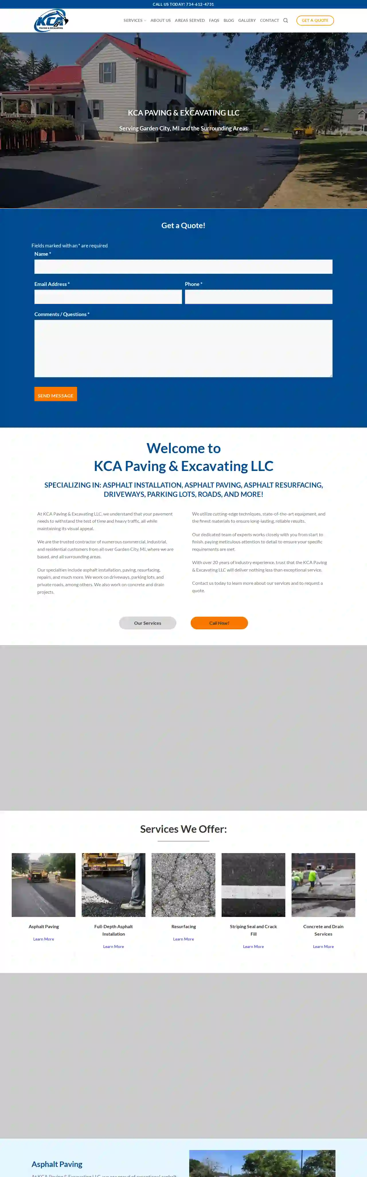 KCA Paving & Excavating, LLC