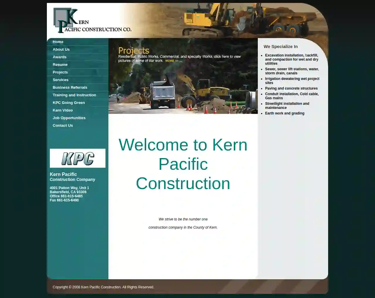 Kern Pacific Const Co