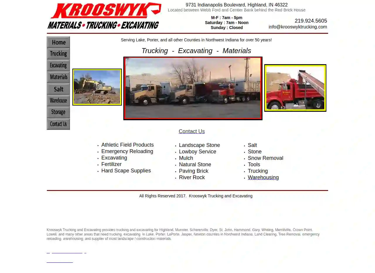 Krooswyk Trucking & Excavating