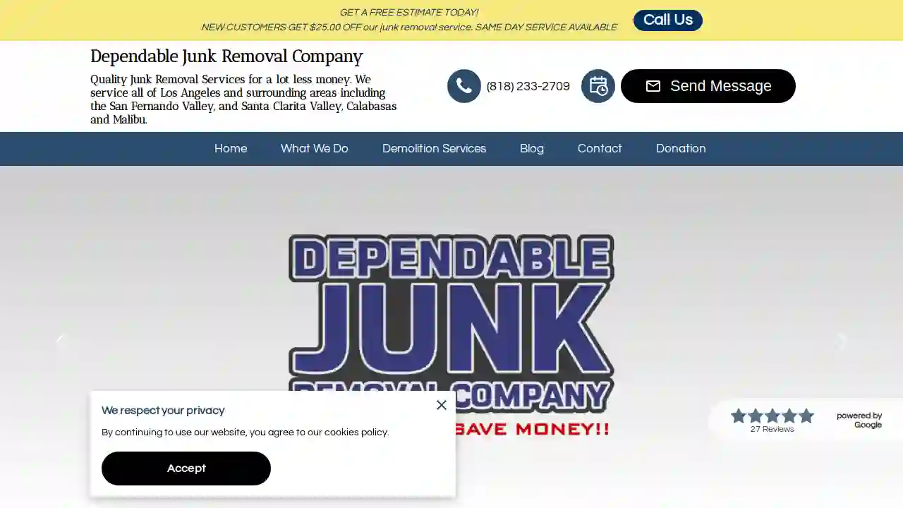 Dependable Junk Removal Company