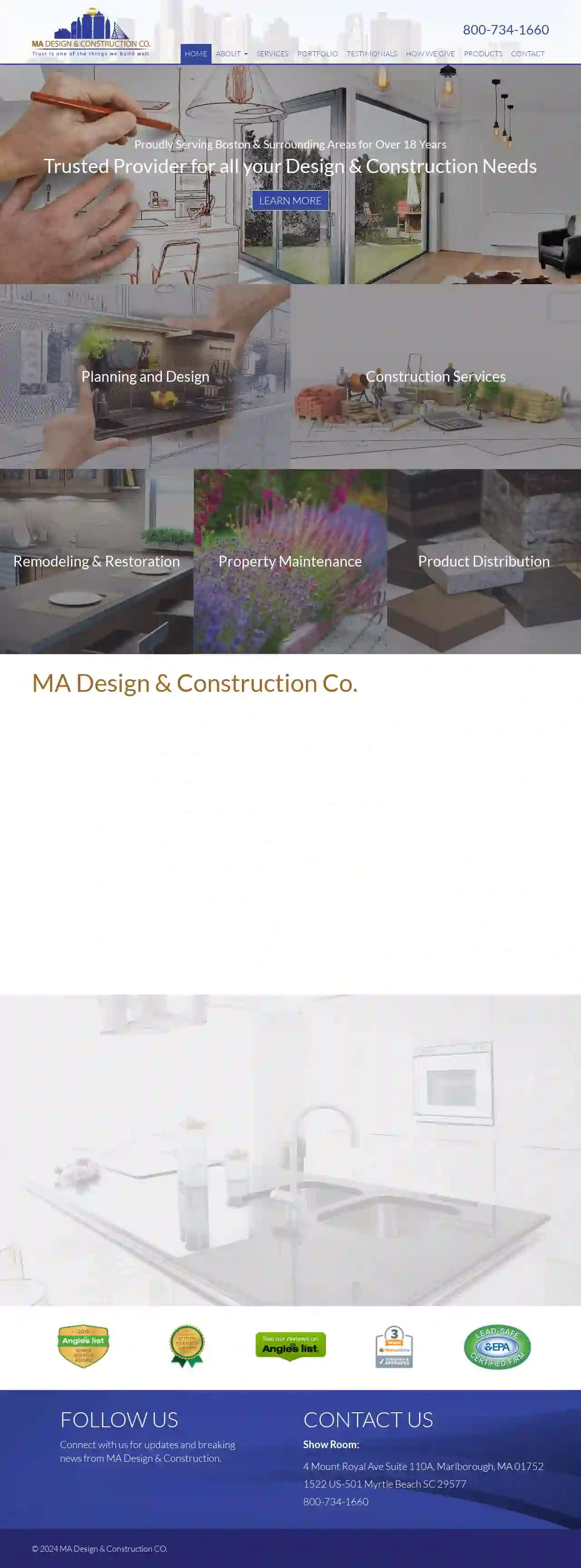 MA Design & Construction Co