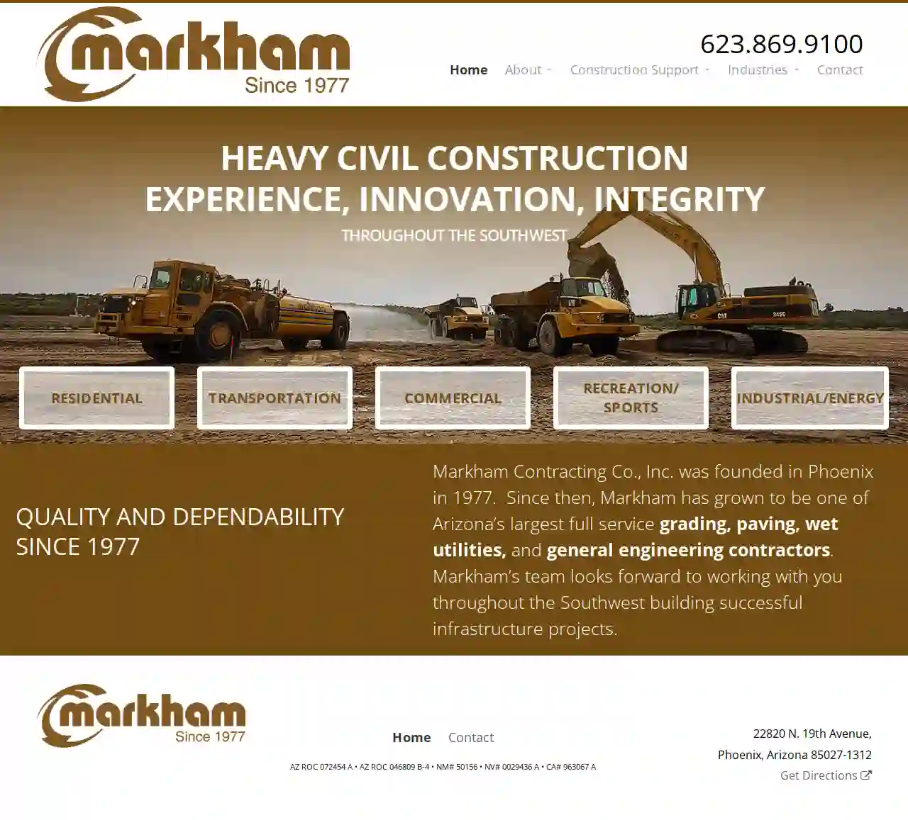 Markham Contracting Co., Inc