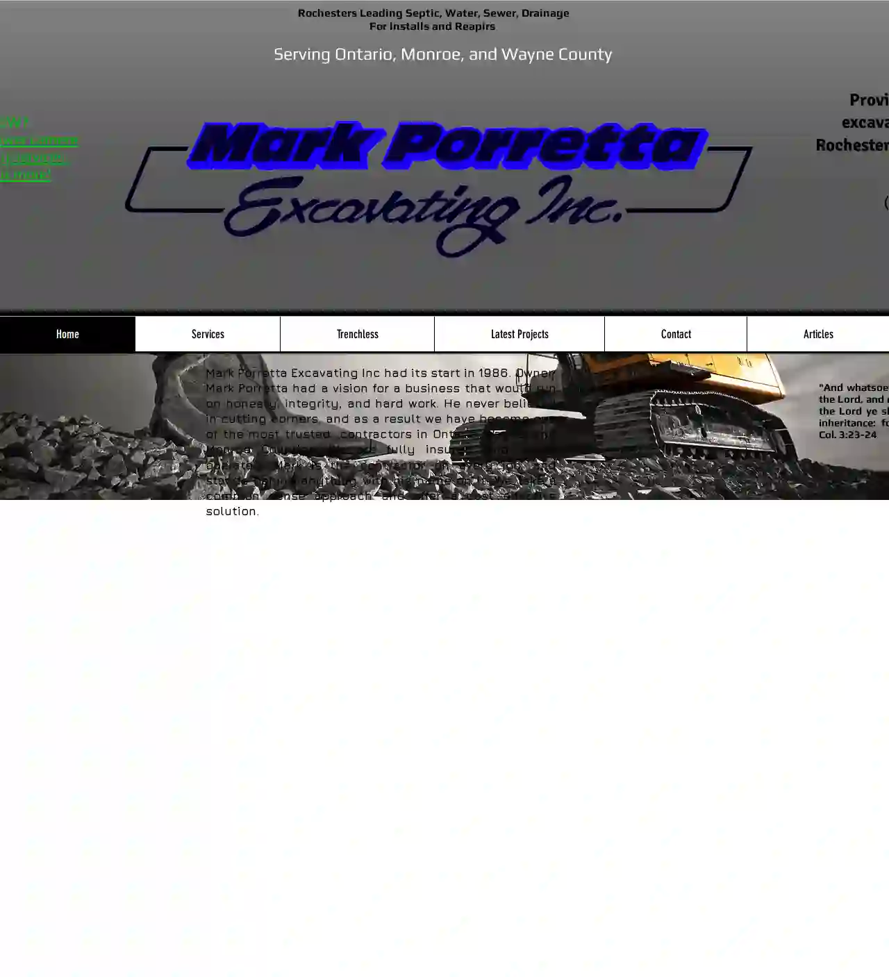 Mark Porretta Excavating Inc.