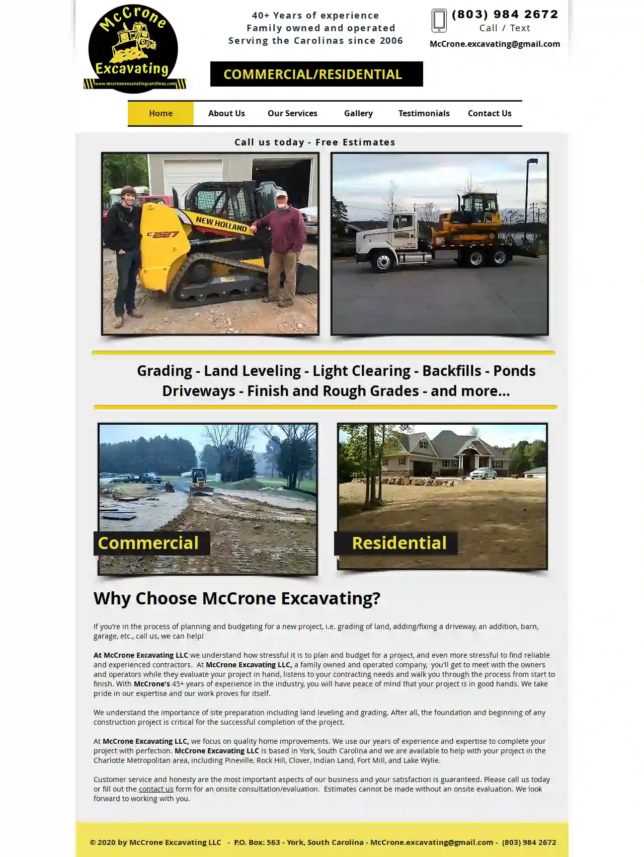 McCrone Excavating LLC