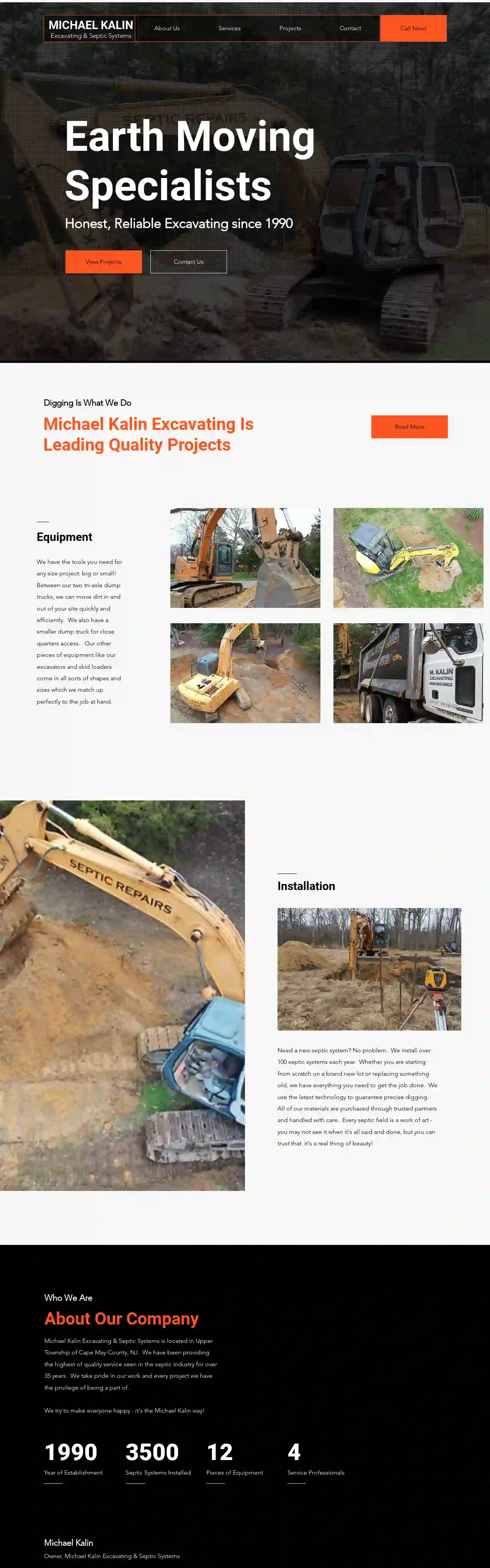 Michael Kalin Excavating & Septic Systems