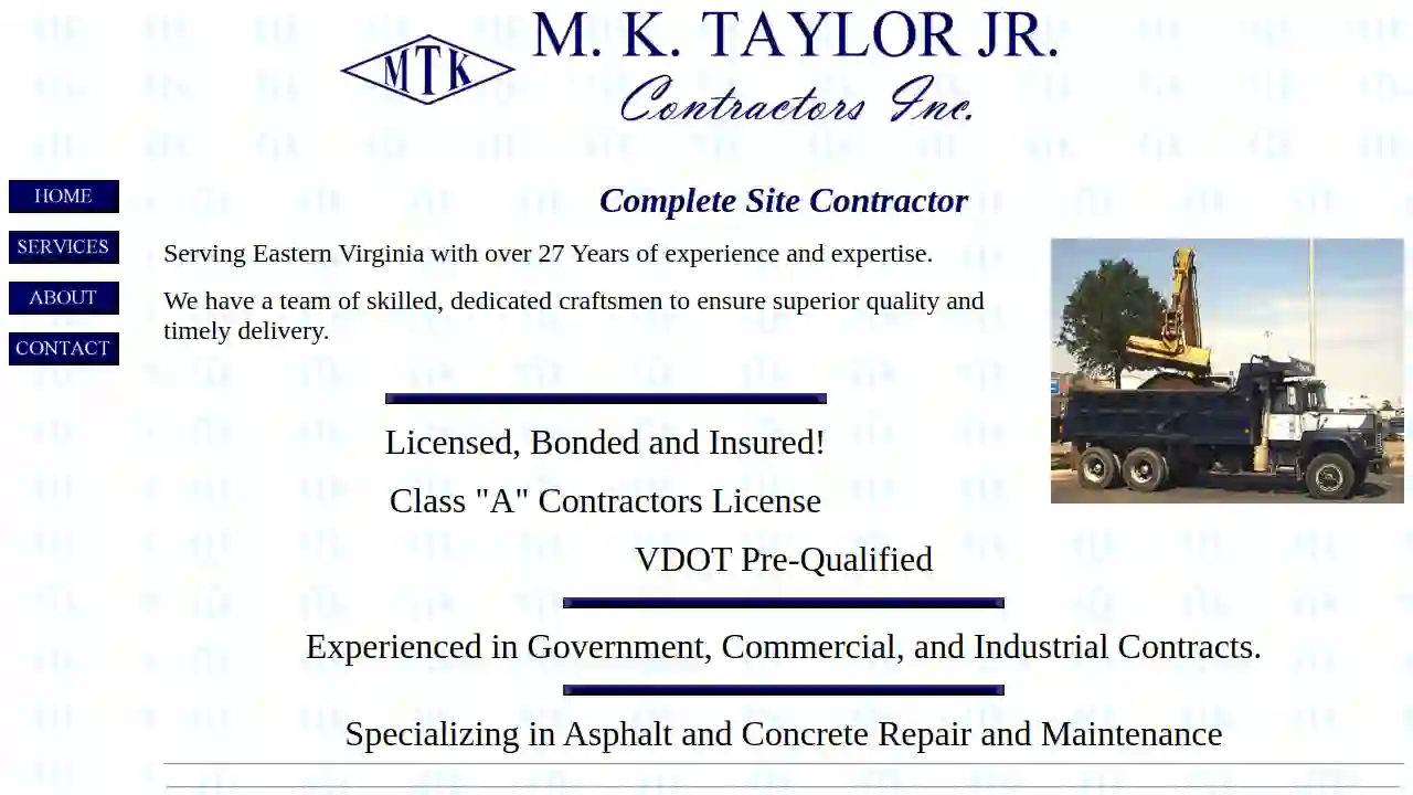 M.K. Taylor, Jr. Contractors Inc.